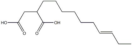 2-(7-Decenyl)succinic acid Structure