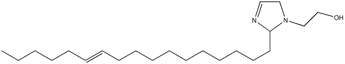 2-(11-Heptadecenyl)-3-imidazoline-1-ethanol Structure