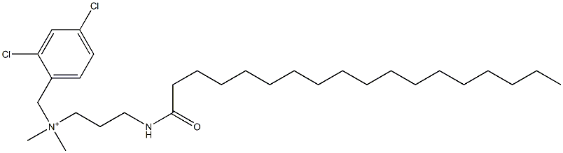  2,4-Dichloro-N,N-dimethyl-N-[3-[(1-oxooctadecyl)amino]propyl]benzenemethanaminium