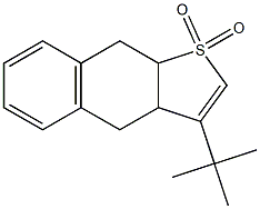 3a,4,9,9a-Tetrahydro-3-tert-butylnaphtho[2,3-b]thiophene 1,1-dioxide