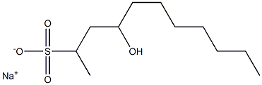 4-Hydroxyundecane-2-sulfonic acid sodium salt