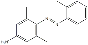 4-(2,6-Xylylazo)-3,5-dimethylbenzenamine,,结构式