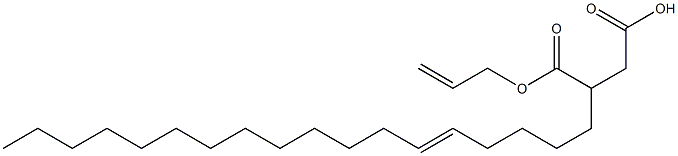 3-(5-Octadecenyl)succinic acid 1-hydrogen 4-allyl ester Structure