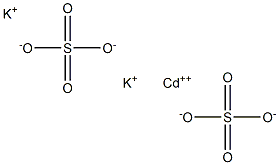 硫酸カドミウムカリウム 化学構造式