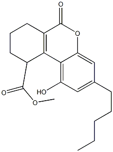 7,8,9,10-Tetrahydro-1-hydroxy-6-oxo-3-pentyl-6H-dibenzo[b,d]pyran-10-carboxylic acid methyl ester