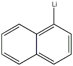 1-Lithionaphthalene Struktur