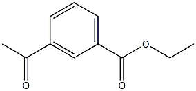 3-Acetylbenzoic acid ethyl ester 结构式