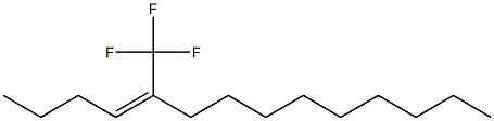 (Z)-1,1,1-Trifluoro-2-butylideneundecane 结构式