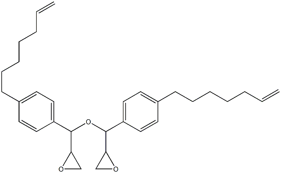 4-(6-Heptenyl)phenylglycidyl ether Structure