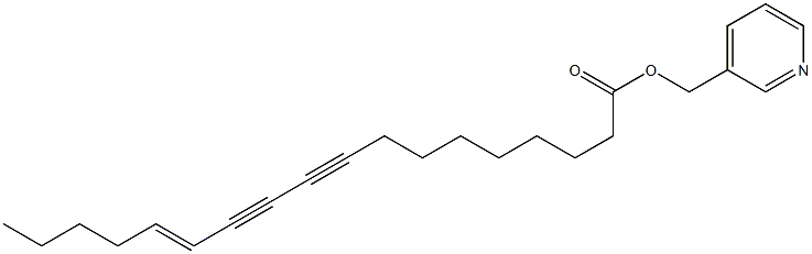 (E)-13-Octadecene-9,11-diynoic acid (3-pyridyl)methyl ester