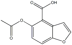 5-Acetyloxy-4-benzofurancarboxylic acid