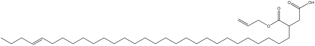 3-(25-Nonacosenyl)succinic acid 1-hydrogen 4-allyl ester,,结构式