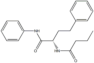 [S,(-)]-2-Butyrylamino-4,N-diphenylbutyramide