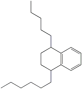  1-Hexyl-4-pentyl-1,2,3,4-tetrahydronaphthalene