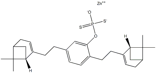 (2,5-Dinonylphenyloxy)dithiophosphonic acid S,S-zinc salt