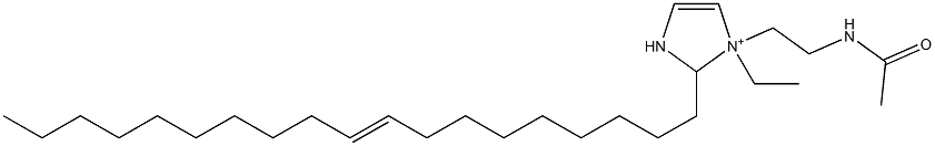 1-[2-(Acetylamino)ethyl]-1-ethyl-2-(9-nonadecenyl)-4-imidazoline-1-ium