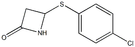4-(p-Chlorophenylthio)azetidin-2-one