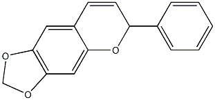 2-Phenyl-6,7-(methylenebisoxy)-2H-1-benzopyran