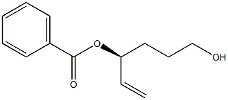 (S)-4-Benzoyloxy-5-hexen-1-ol Struktur