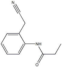 2-(Propionylamino)phenylacetonitrile