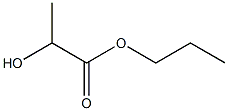 (-)-L-Lactic acid propyl ester Structure