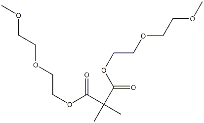 Propane-2,2-dicarboxylic acid bis[2-(2-methoxyethoxy)ethyl] ester