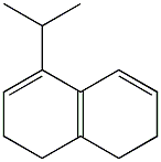 1,2,7,8-Tetrahydro-4-isopropylnaphthalene,,结构式