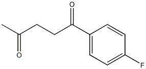 1-(4-Fluorophenyl)pentane-1,4-dione 结构式