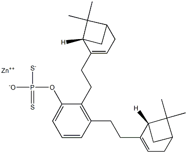 (2,3-Dinonylphenyloxy)dithiophosphonic acid S,S-zinc salt