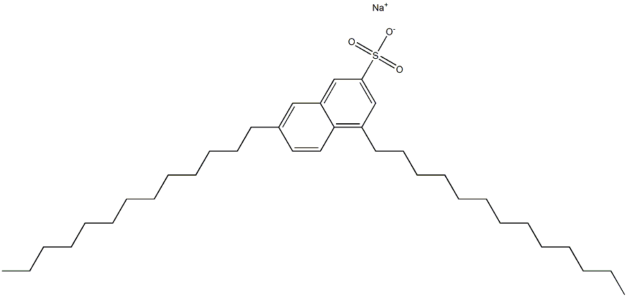 4,7-Ditridecyl-2-naphthalenesulfonic acid sodium salt