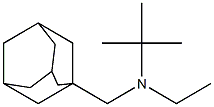 N-[(Adamantan-1-yl)methyl]-N-ethyl-1,1-dimethylethan-1-amine Structure