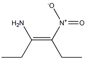 (Z)-3-Amino-4-nitro-3-hexene Structure
