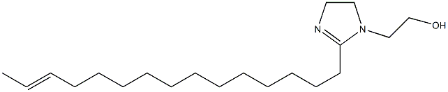 2-(13-Pentadecenyl)-2-imidazoline-1-ethanol Structure