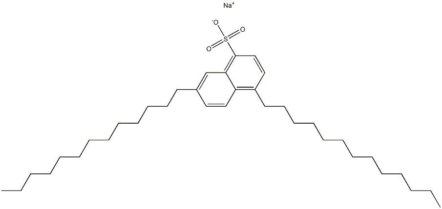 4,7-Ditridecyl-1-naphthalenesulfonic acid sodium salt
