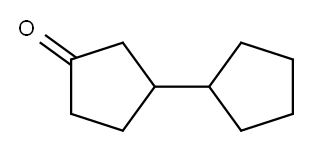 3-Cyclopentylcyclopentanone Structure