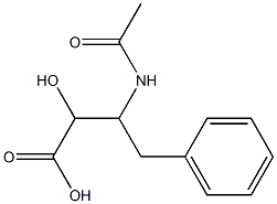 3-Acetylamino-2-hydroxy-4-phenylbutyric acid