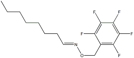 Octanal O-[(pentafluorophenyl)methyl]oxime|