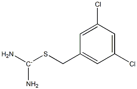 Diamino[(3,5-dichlorophenylmethyl)thio]methylium Structure