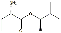 (R)-2-Aminobutanoic acid (S)-1,2-dimethylpropyl ester Structure