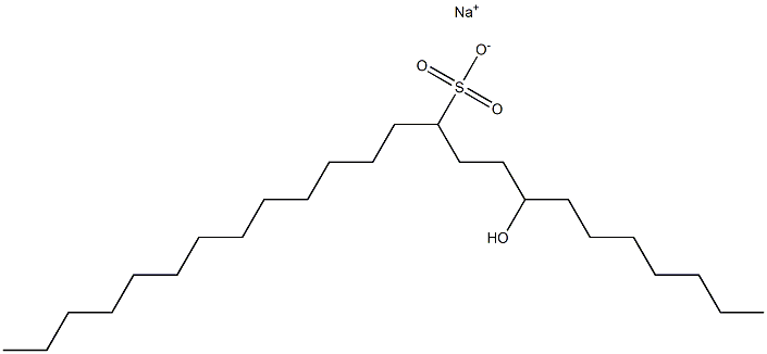 8-Hydroxytetracosane-11-sulfonic acid sodium salt