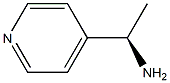 (+)-4-[(R)-1-Aminoethyl]pyridine Structure