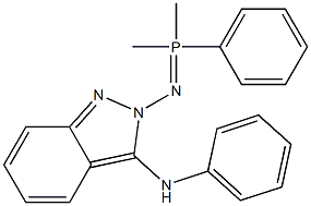 3-Phenylamino-2-[dimethylphenylphosphoranylideneamino]-2H-indazole