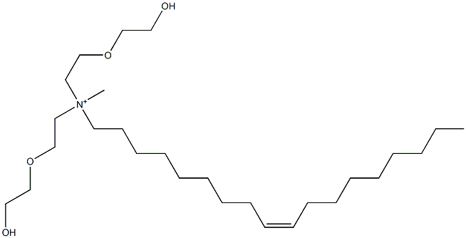 (Z)-N,N-Bis[2-(2-hydroxyethoxy)ethyl]-N-methyl-9-octadecen-1-aminium