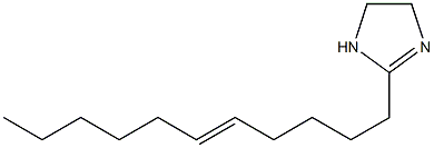 2-(5-ウンデセニル)-1-イミダゾリン 化学構造式