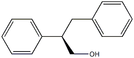[R,(-)]-2,3-Diphenyl-1-propanol Structure