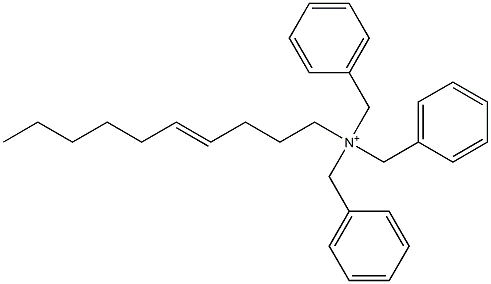 (4-Decenyl)tribenzylaminium