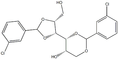1-O,3-O:4-O,5-O-Bis(3-chlorobenzylidene)-D-glucitol