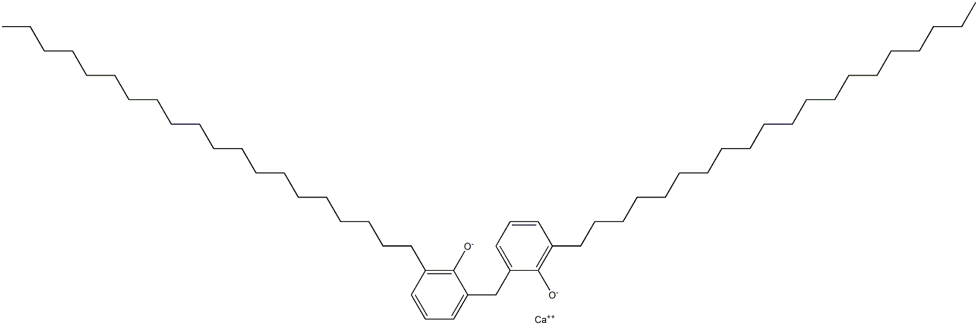 Calcium 2,2'-methylenebis(6-icosylphenoxide) Structure