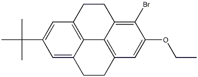 1-Bromo-2-ethoxy-7-tert-butyl-4,5,9,10-tetrahydropyrene Structure