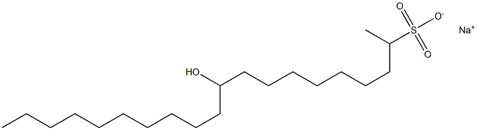 10-Hydroxyicosane-2-sulfonic acid sodium salt|